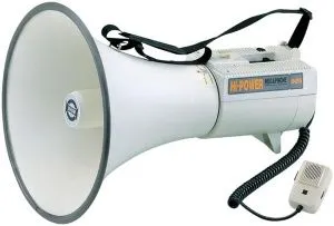 Show ER-68 Мегафон с ручным выносным микрофоном.