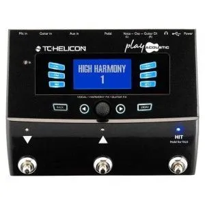 TC Helicon Play Acoustic Напольный вокально-гитарный процессор эффектов.