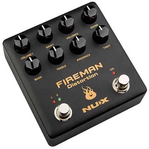 Nux NDS-5 Fireman Гитарная педаль эффектов.