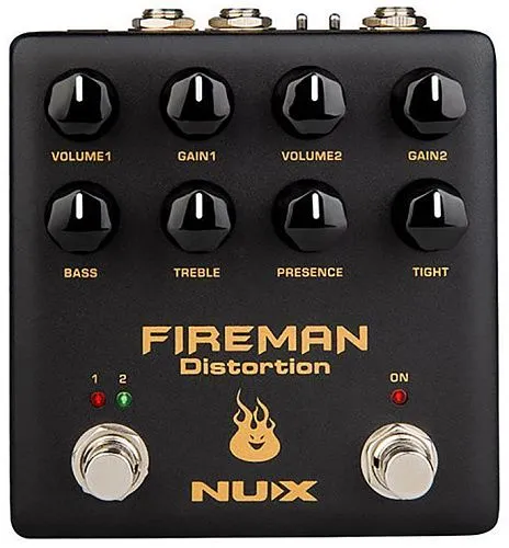 Nux NDS-5 Fireman Гитарная педаль эффектов.