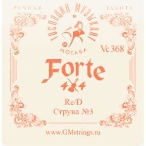 Господин Музыкант Vc-368 РЕ 3-ая струна для скрипки комплекта.