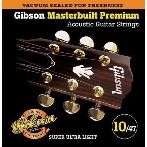 Gibson SAG-MB10 Masterbuilt Phosphor BR (10-47) Комплект струн для акустической гитары.