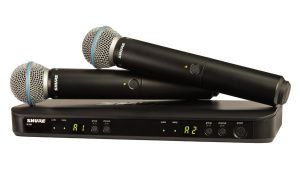 Shure BLX288E/PG58 K14 Радиосистема двухканальная с двумя ручными передатчиками PG58.