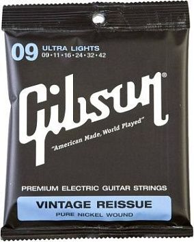 Gibson SEG-VR9 Vintage RE-Issue PNW (9-42) Комплект струн для электрогитары (9-42).