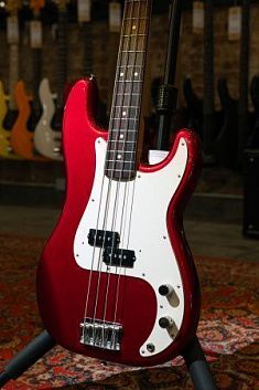 Fender Precision Bass Japan Candy Apple Red 1994 (б/у)